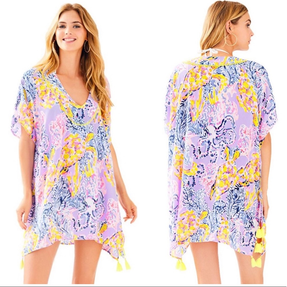💛NWOT’s Lilly Pulitzer El Bravo Way Cover Up. Size L/XL💛